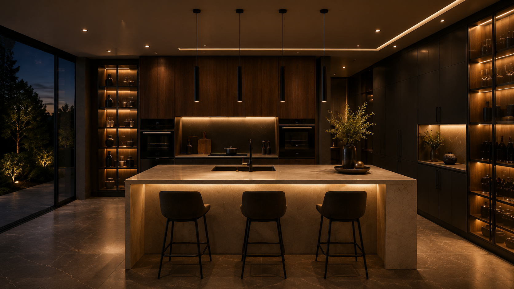 Finished kitchen concept for final design call to action