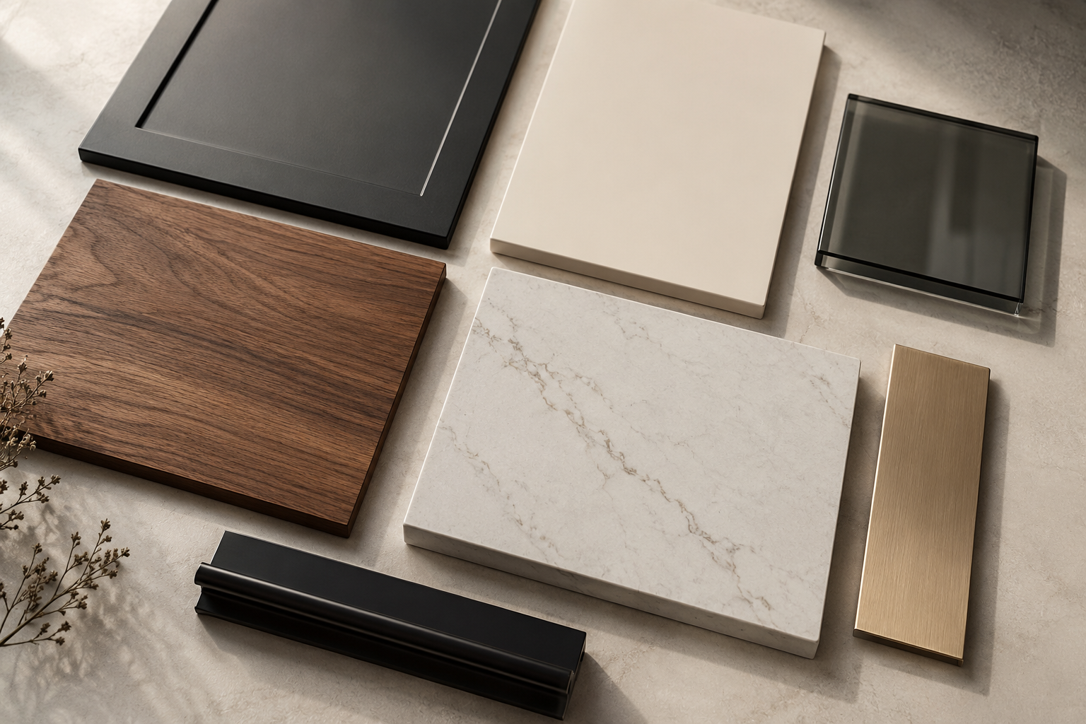 Curated Bin Haider kitchen materials and finishes