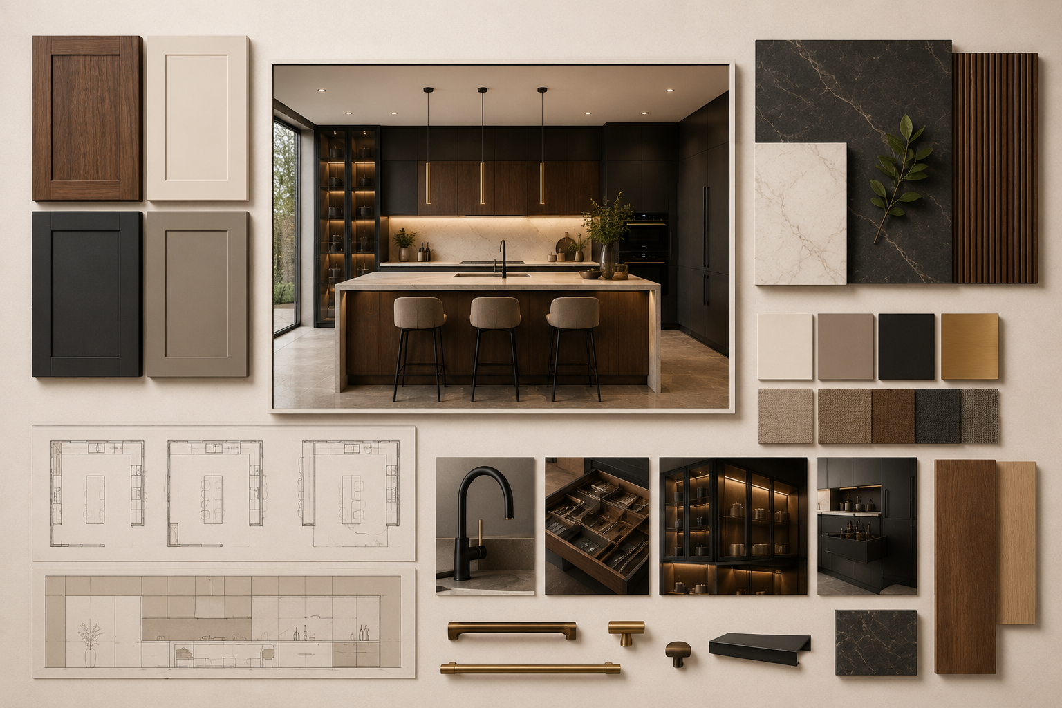 Kitchen Wizard design selection review concept